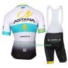 Combinaison Cycliste + Cuissard à Bretelles 2017 Astana Pro Team N002